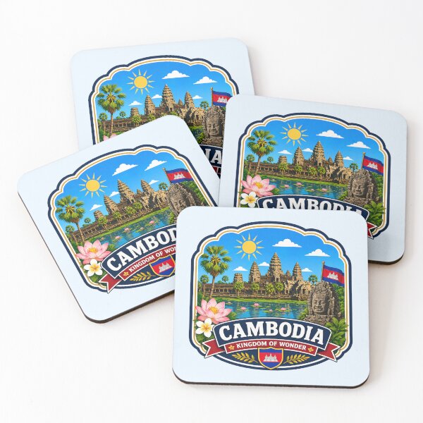 Item preview, Cambodia - Kingdom of Wonder designed and sold by Myra365Art.