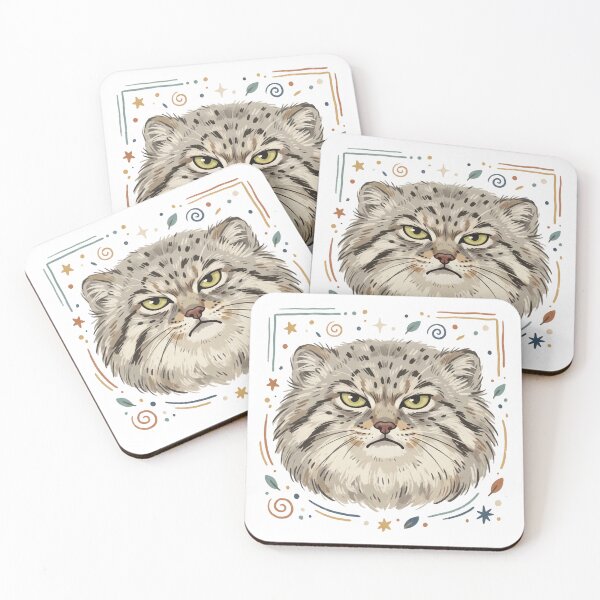 Item preview, Unimpressed Manul | Grumpy Pallas Cat Funny Wild Cat Design designed and sold by HelgaCraftery.