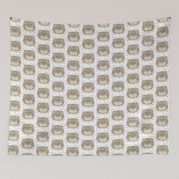 Item preview, Unimpressed Manul | Grumpy Pallas Cat Funny Wild Cat Design designed and sold by HelgaCraftery.