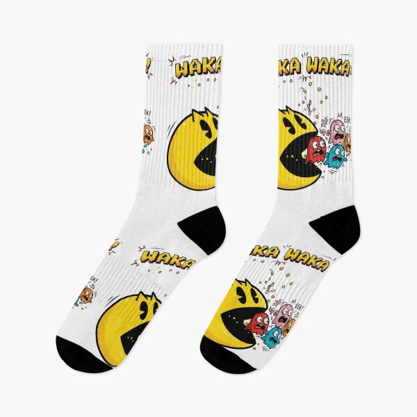 Item preview, Waka Waka Funny Arcade Retro Gamer Pac Ghosts Eating designed and sold by jhgjykuo.
