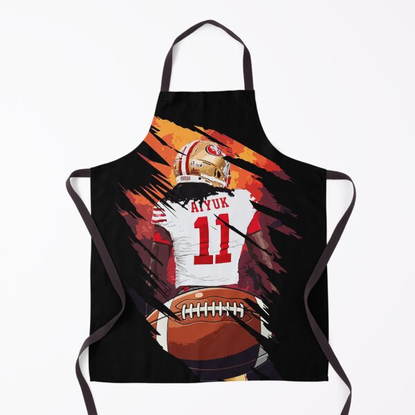 Item preview, Brandon Aiyuk Football Back View Jersey Number 11 Artwork designed and sold by Zigmak.