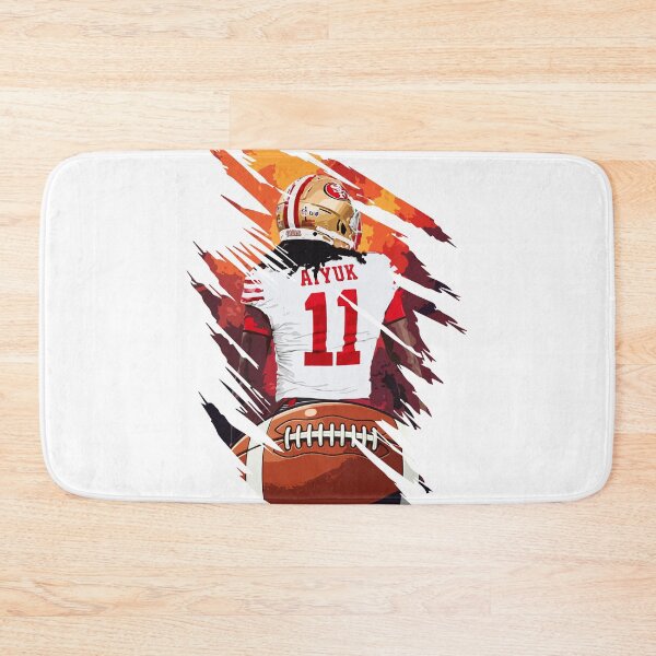 Item preview, Brandon Aiyuk Football Back View Jersey Number 11 Artwork designed and sold by Zigmak.