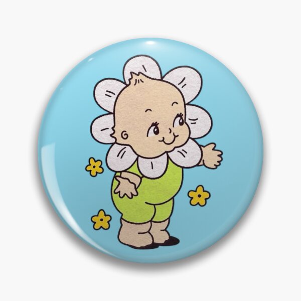 Item preview, kewpie flower art designed and sold by empir3ants.