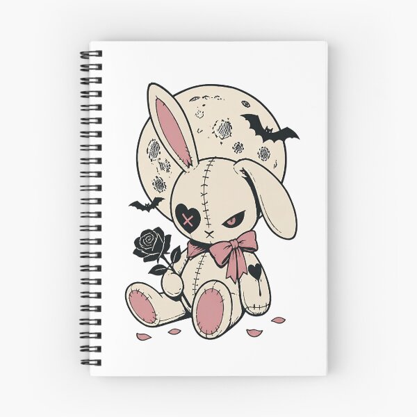 Item preview, Cute Gothic Bunny designed and sold by MusesWhispers.