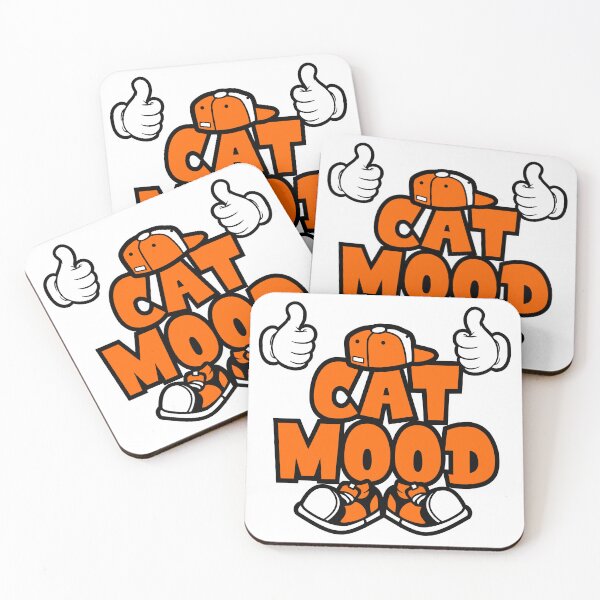Item preview, CAT MOOD - PETS Street Lettering Cartoon Character  designed and sold by NFTWords.