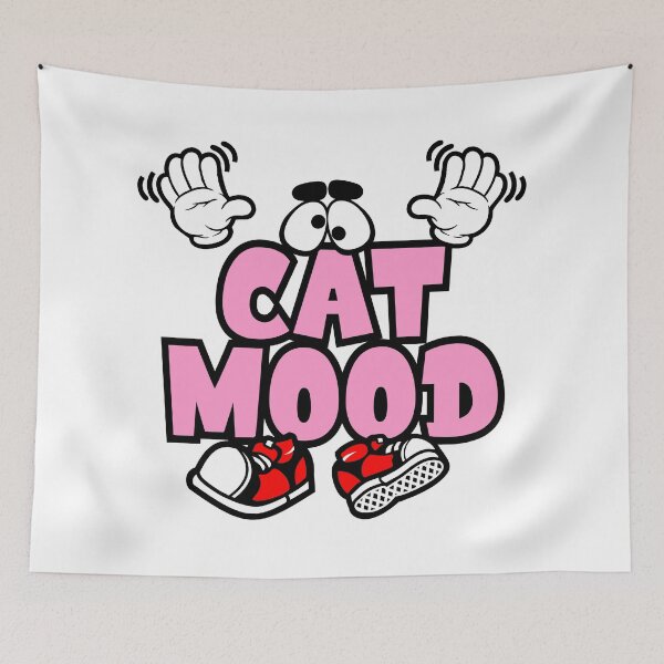 Item preview, CAT MOOD - PETS Typography Character Bold Funny designed and sold by NFTWords.