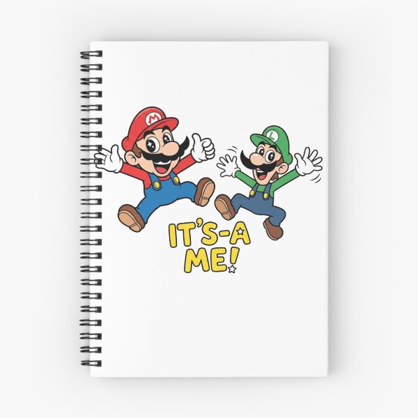 Item preview, Funny Mario and Luigi Jumping Retro Game Art - It's-a Me designed and sold by jhgjykuo.