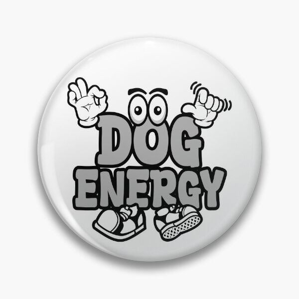 Item preview, DOG ENERGY - PETS Graffitti Character Bold Retro designed and sold by NFTWords.