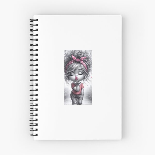 Item preview, Cute girl blowing a kiss designed and sold by carlsmart1.