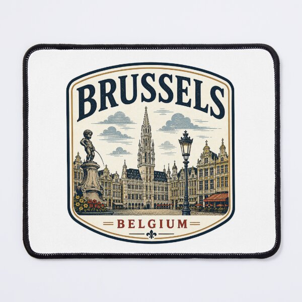 Item preview, Brussels - Belgium designed and sold by GoodOldVintage.