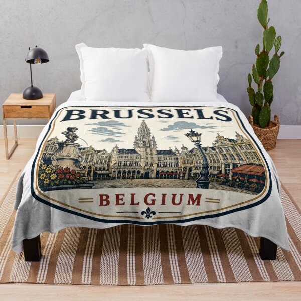 Item preview, Brussels - Belgium designed and sold by GoodOldVintage.