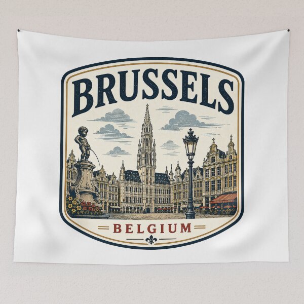 Item preview, Brussels - Belgium designed and sold by GoodOldVintage.