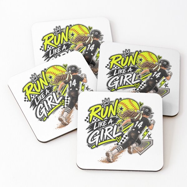 Item preview, Run Like a Girl Yellow designed and sold by With-Odin.