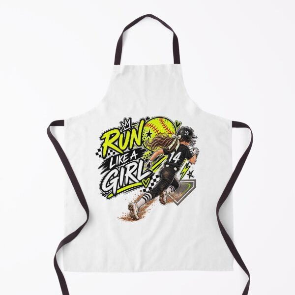 Item preview, Run Like a Girl Yellow designed and sold by With-Odin.
