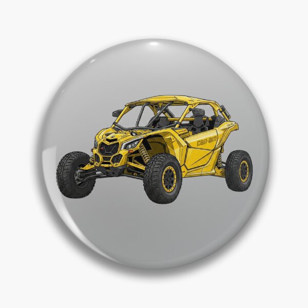 Item preview, Can-Am Maverick R X RS Yellow Off-Road UTV Graphic designed and sold by Motorline44.