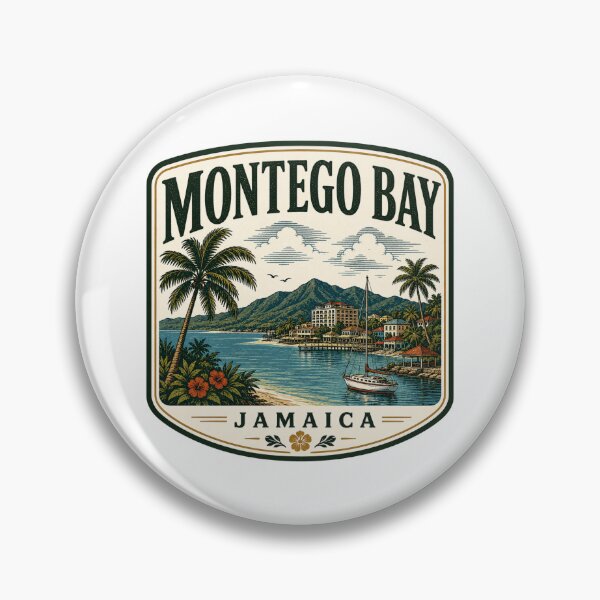 Item preview, Montego Bay - Jamaica designed and sold by GoodOldVintage.