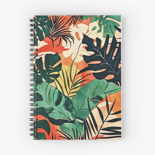 Item preview, Jungle Leaf Pattern designed and sold by Duckmoo Art.