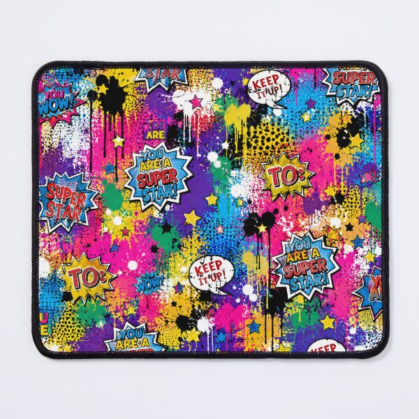 Item preview, Sculptural Folded Canvas Multi-Color Splatter Art designed and sold by THE SPLATTERED HAUS BY SAGE BANKS.