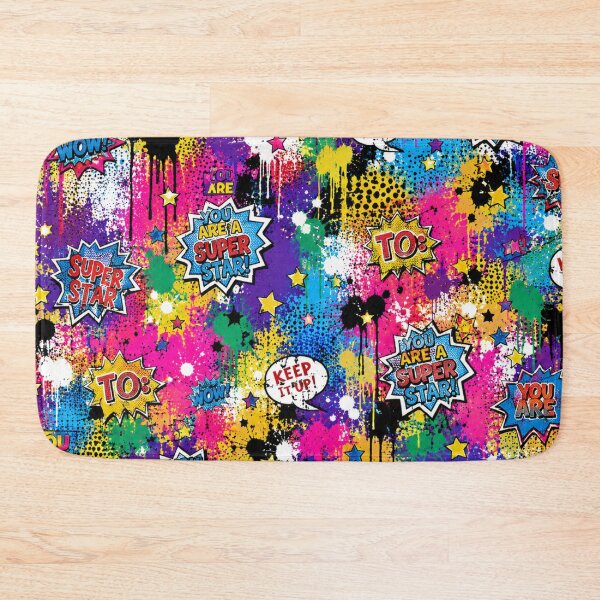 Item preview, Sculptural Folded Canvas Multi-Color Splatter Art designed and sold by THE SPLATTERED HAUS BY SAGE BANKS.