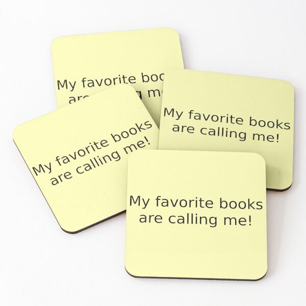Item preview, My favorite books are calling me! designed and sold by English Learning.