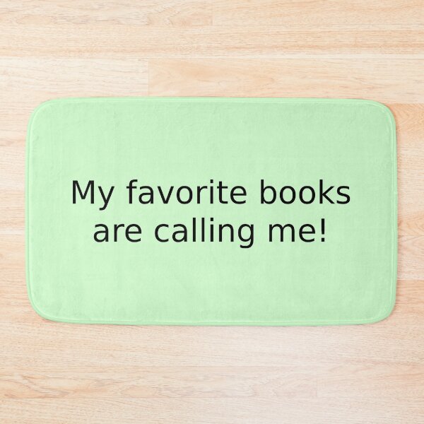 Item preview, My favorite books are calling me! designed and sold by English Learning.