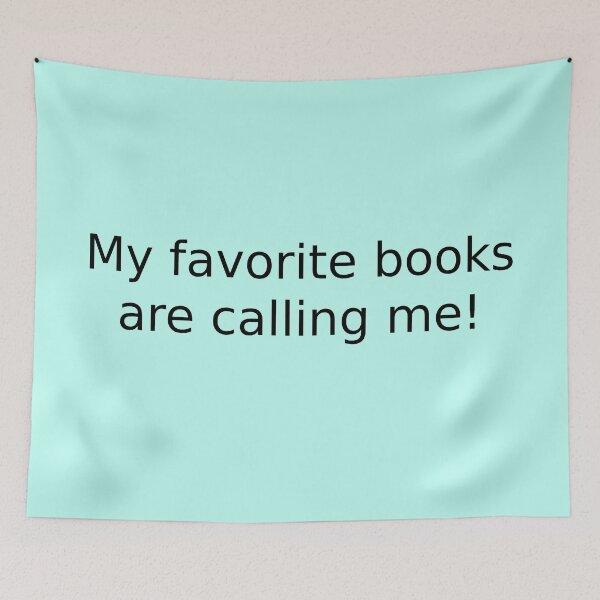 Item preview, My favorite books are calling me! designed and sold by English Learning.