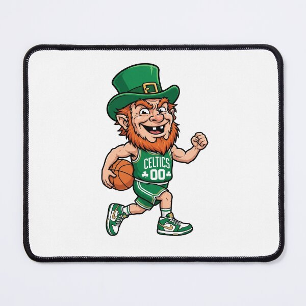 Item preview, Funny St. Patrick's Day Leprechaun Playing Basketball Retro Vintage Design designed and sold by annaarthk.