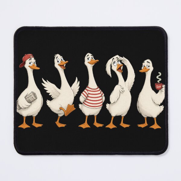 Item preview, Funny Goose Character Set designed and sold by LinaDesign Store.
