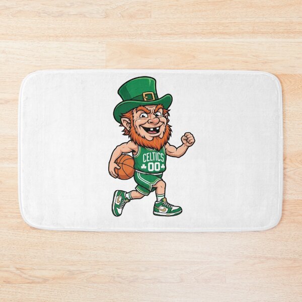 Item preview, Funny St. Patrick's Day Leprechaun Playing Basketball Retro Vintage Design designed and sold by annaarthk.