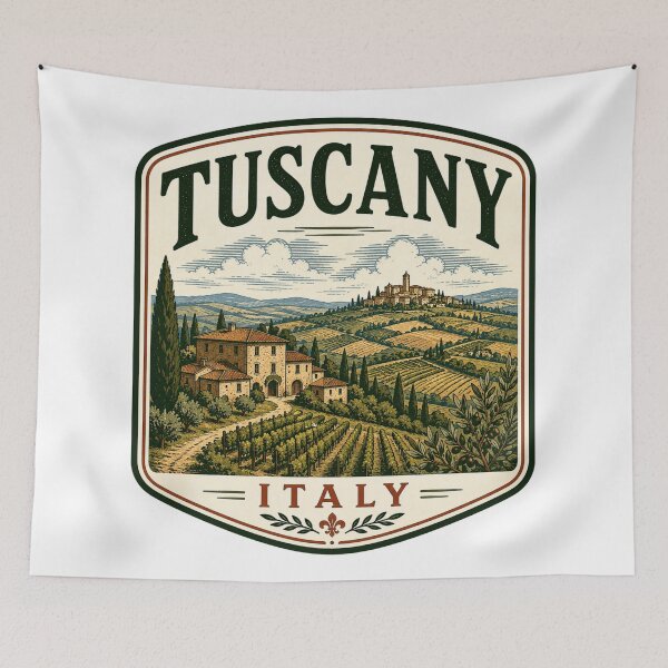 Item preview, Tuscany - Italy designed and sold by GoodOldVintage.