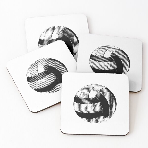 Item preview, Vintage Black Volleyball Sports Graphic designed and sold by pattern-archive.