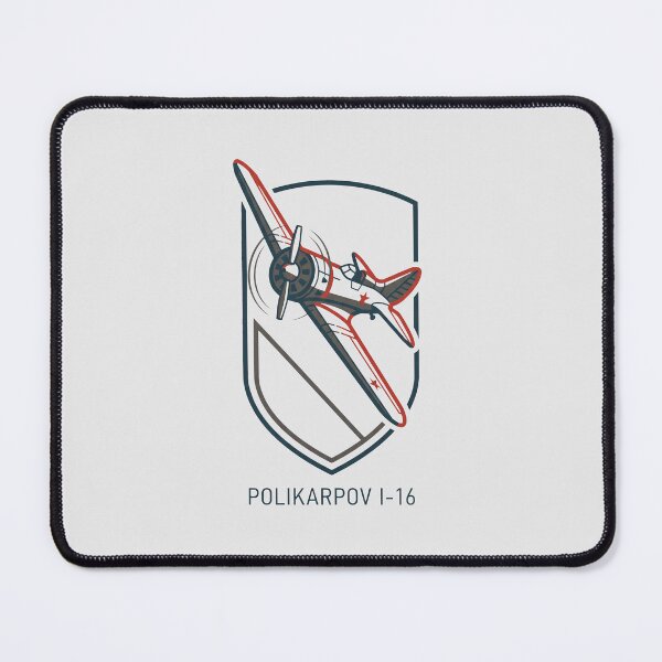 Item preview, Polikarpov I-16 Soviet Fighter Shield Emblem WW2 Art designed and sold by KiwiRider.