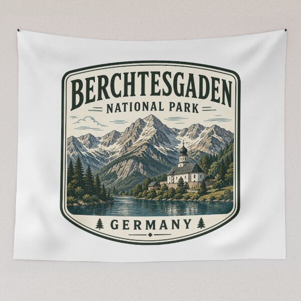 Item preview, Berchtesgaden National Park - Germany designed and sold by GoodOldVintage.