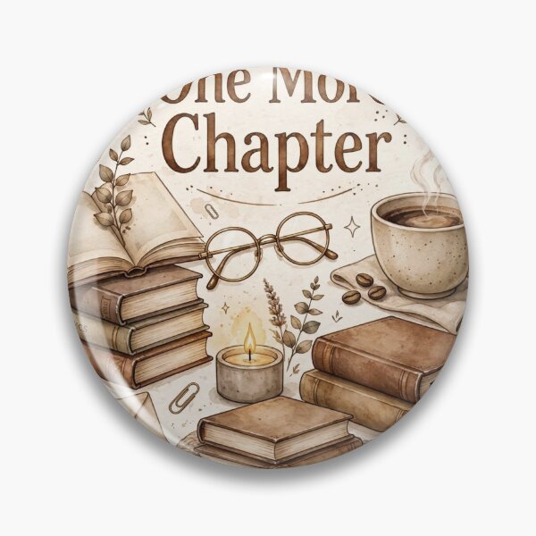 Item preview, One More Chapter Cozy Book Lover Reading Art designed and sold by Softlife by Harvir.