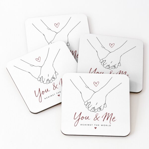 Item preview, YOU & ME AGAINST THE WORLD designed and sold by ekemarket.
