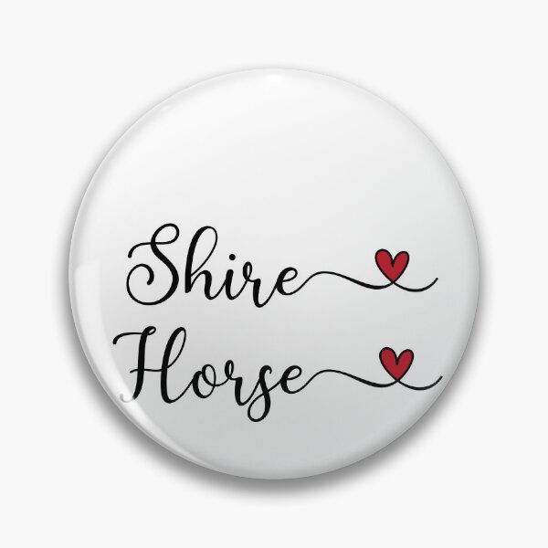 Item preview, Shire Horse Heart designed and sold by Pferdefreundin.