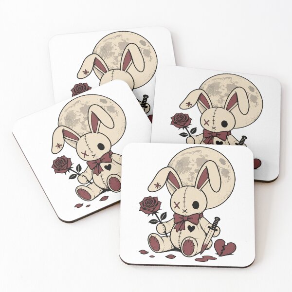 Item preview, Cute Gothic Bunny designed and sold by MusesWhispers.