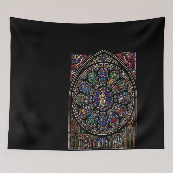 Item preview, Notre Dame Cathedral Stained Glass designed and sold by truc6424.