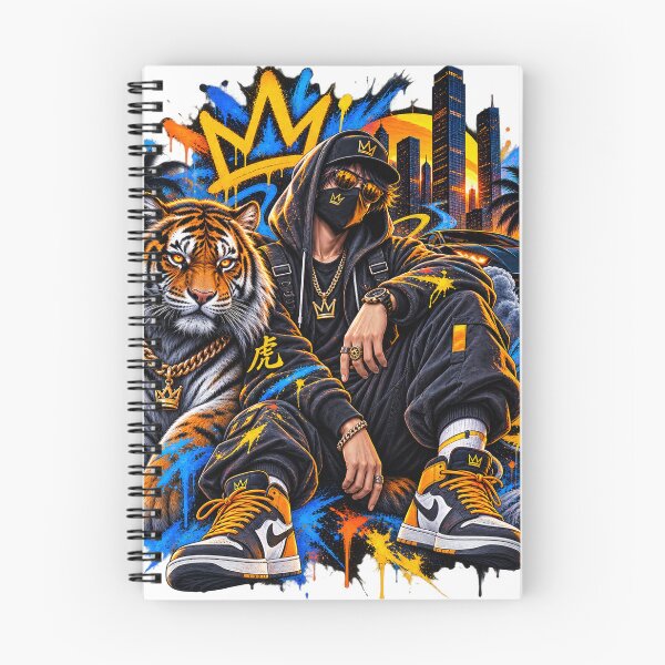Item preview, Tiger Street King designed and sold by VYBORA Studio.