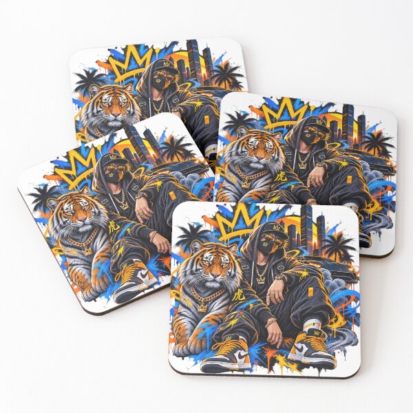 Item preview, Tiger Street King designed and sold by VYBORA Studio.