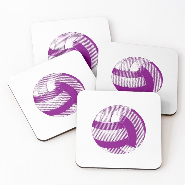 Item preview, Vintage Purple Volleyball Sports Graphic designed and sold by pattern-archive.