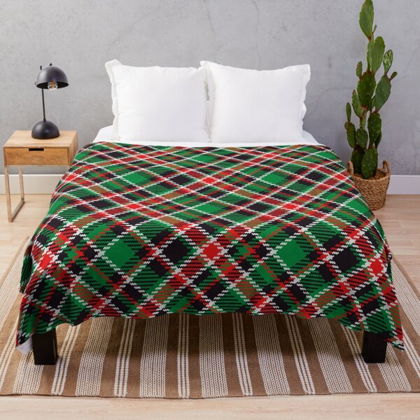 Item preview, Classic Christmas tartan diagonal red green designed and sold by Dana Du.