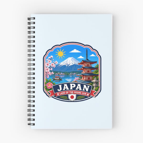 Item preview, Japan - Mount Fuji, Land of the Rising Sun designed and sold by Myra365Art.