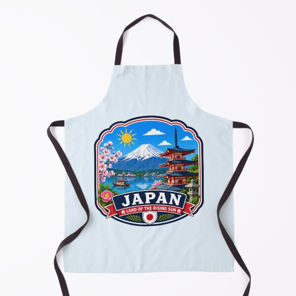 Item preview, Japan - Mount Fuji, Land of the Rising Sun designed and sold by Myra365Art.