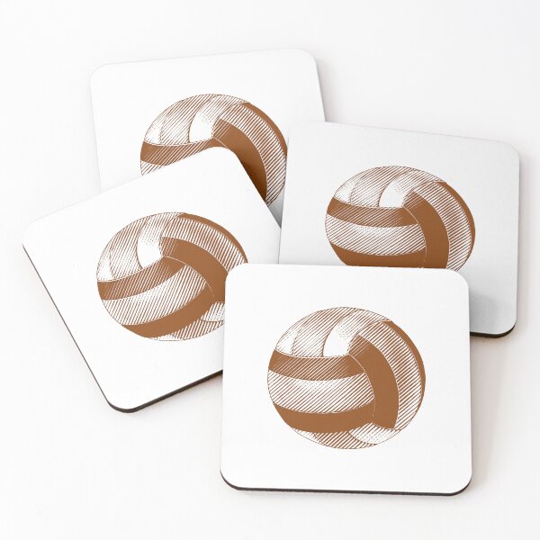 Item preview, Vintage Brown Volleyball Sports Graphic designed and sold by pattern-archive.