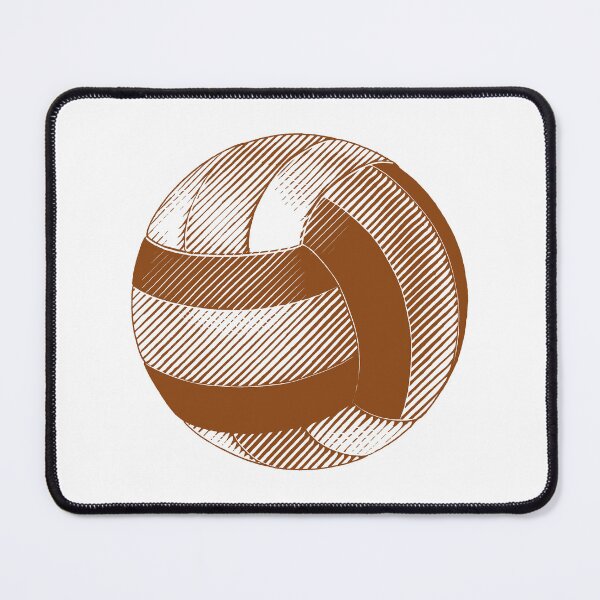 Item preview, Vintage Brown Volleyball Sports Graphic designed and sold by pattern-archive.