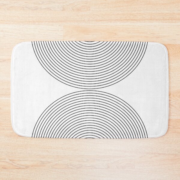 Item preview, Minimalist Op Art Lines – Black and White Geometric Abstract designed and sold by Good_Things.