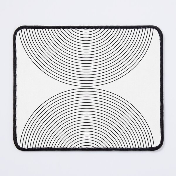 Item preview, Minimalist Op Art Lines – Black and White Geometric Abstract designed and sold by Good_Things.