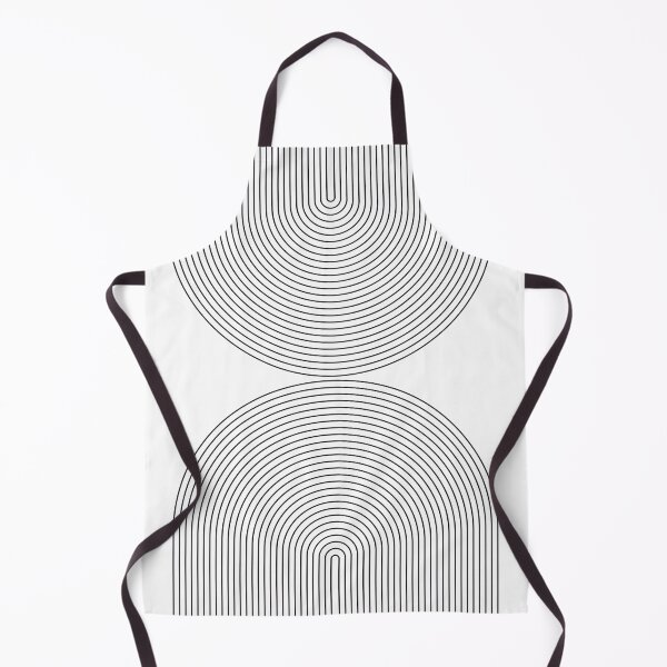 Item preview, Minimalist Op Art Lines – Black and White Geometric Abstract designed and sold by Good_Things.