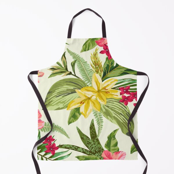 Item preview, Tropical Red and Yellow Floral Pattern designed and sold by Johnnies.